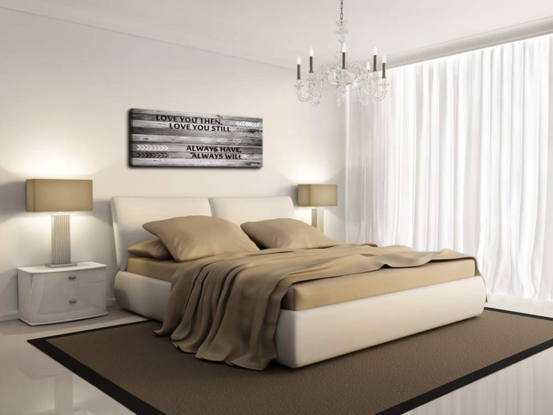 DZL Art A71841 Wall Art Love You Still Large Wall Art Canvas (Ready To Hang) For Master Bedroom Wall Decor bathroom decor - Image 5